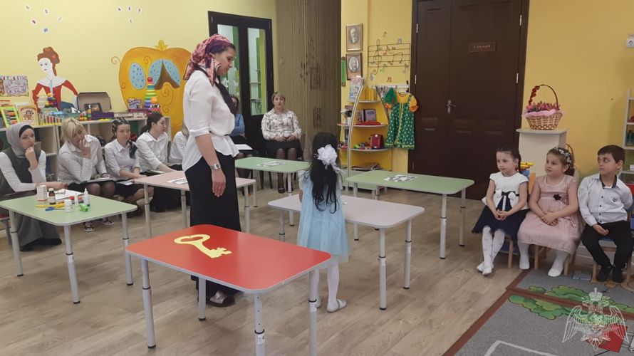 Открытое занятие в старшей группе "Ромашки"