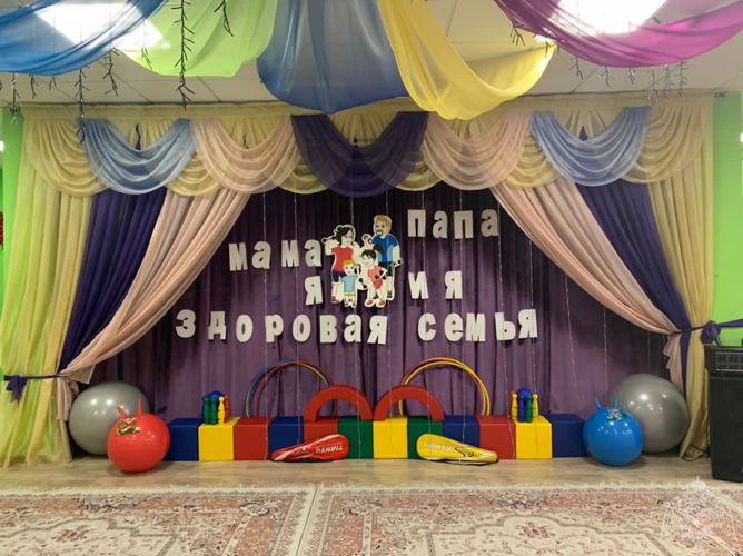 Спортивный праздник "Папа, мама, я -  здоровая семья"