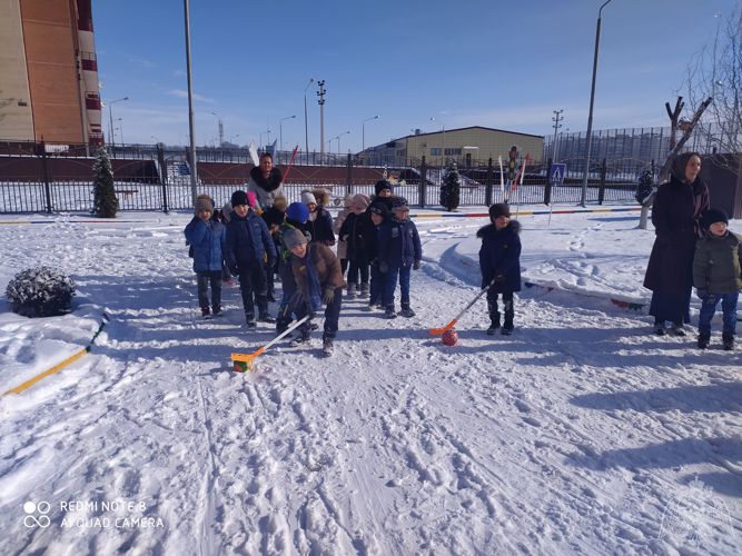 Физкультурный досуг "Зимние забавы" во всех возрастных группах