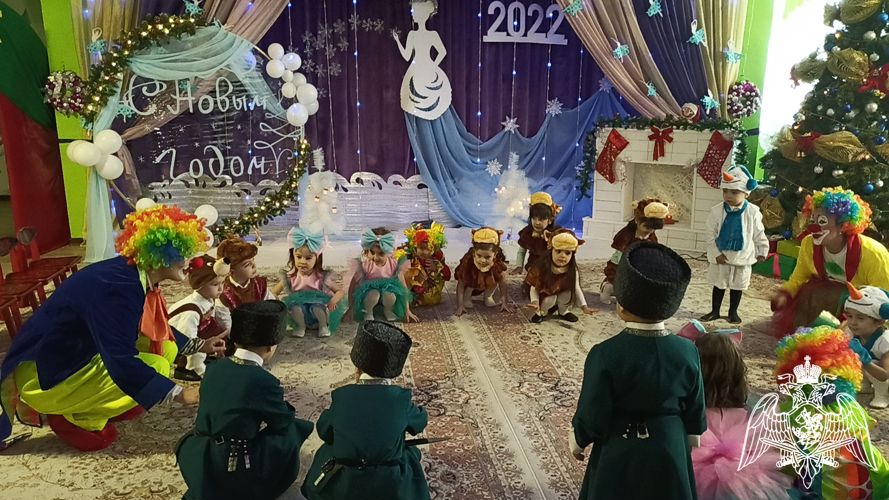 Новогодние  утренники  в детском саду  