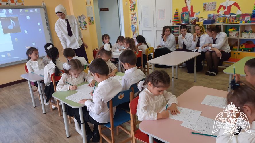 В нашем ДОУ прошло открытое занятие педагога-психолога с детьми подготовительной группы  «Путешествие в страну Знаний».