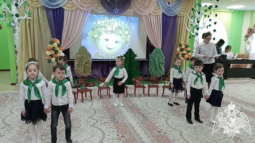 "День Земли" с детьми старшей группы (провела: воспитатель Евлоева А.Б.)