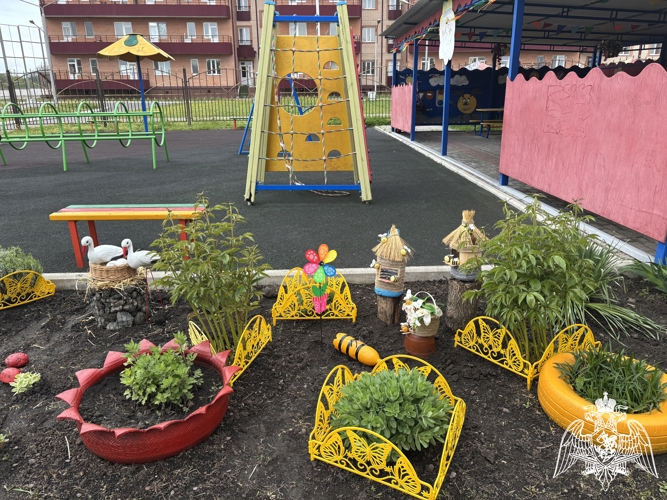 Смотр-конкурс групповых прогулочных площадок между родителями.